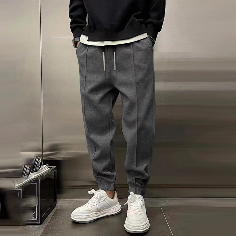 Relaxed Fit Joggers - Drawstring Waist