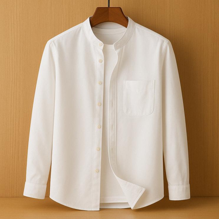 Button Collar Shirt | Long Sleeve