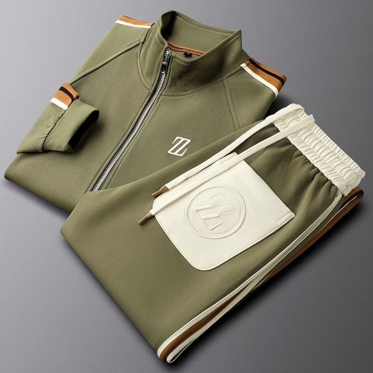 Men’s Tracksuit | Two Piece Zip Up Set With Jacket And Joggers
