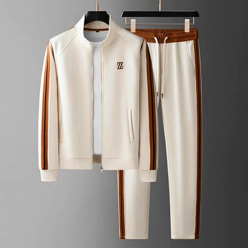 Men’s Tracksuit | Two Piece Zip Up Set With Jacket And Joggers