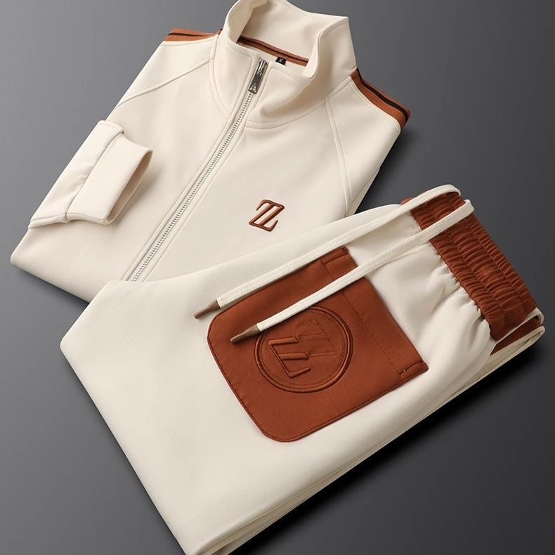 Men’s Tracksuit | Two Piece Zip Up Set With Jacket And Joggers