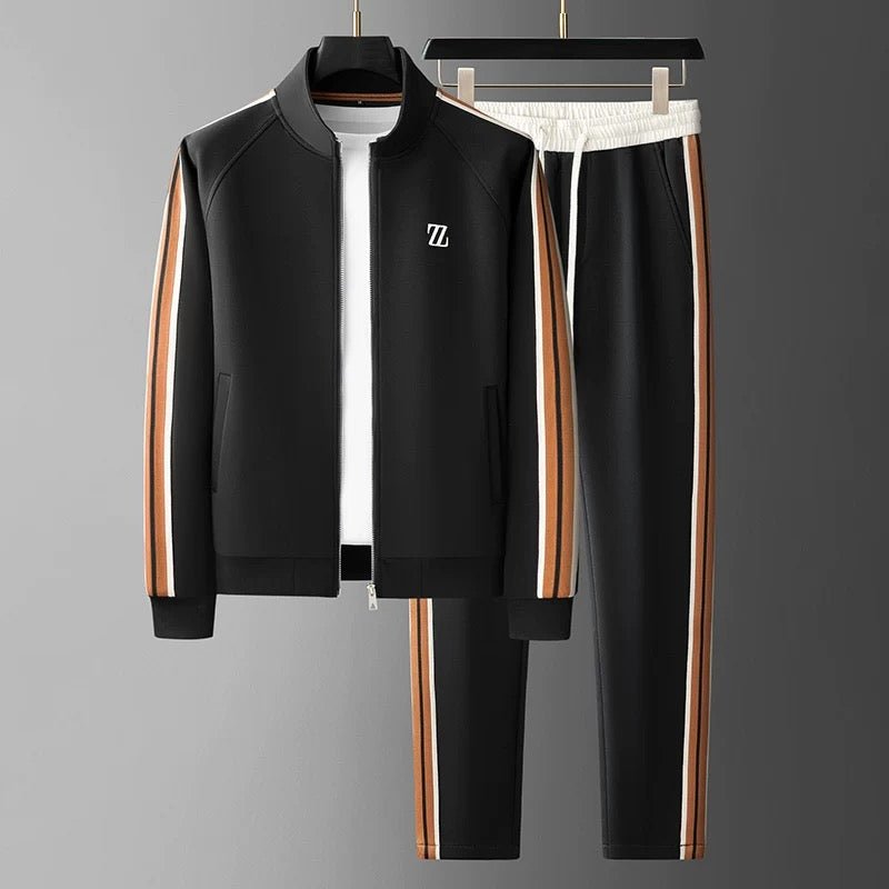 Men’s Tracksuit | Two Piece Zip Up Set With Jacket And Joggers