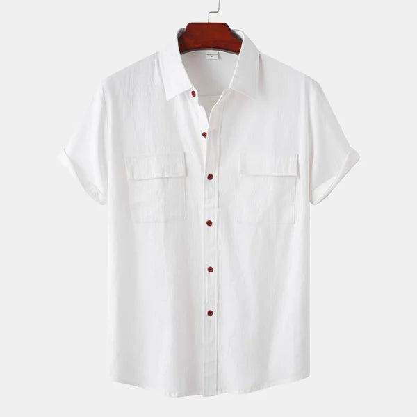 Men's Short Sleeve Button Up Shirt