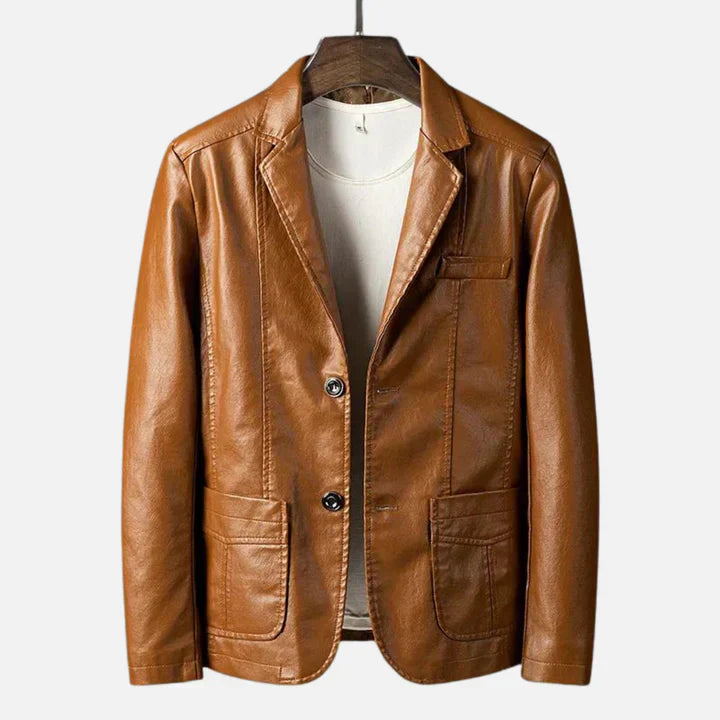 Ilario – the ultimate leather jacket that exudes versatile elegance