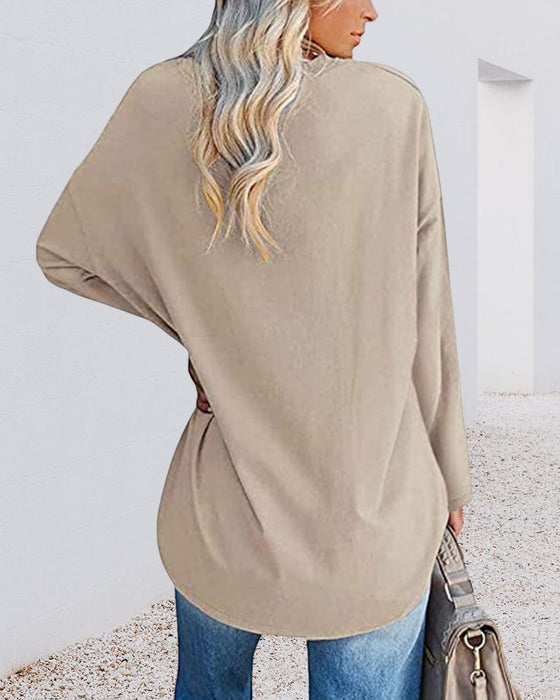 Chantal – the refined long-sleeve blouse