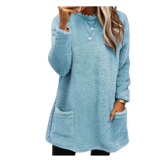 Longline Jumper | Relaxed Fit with Pockets