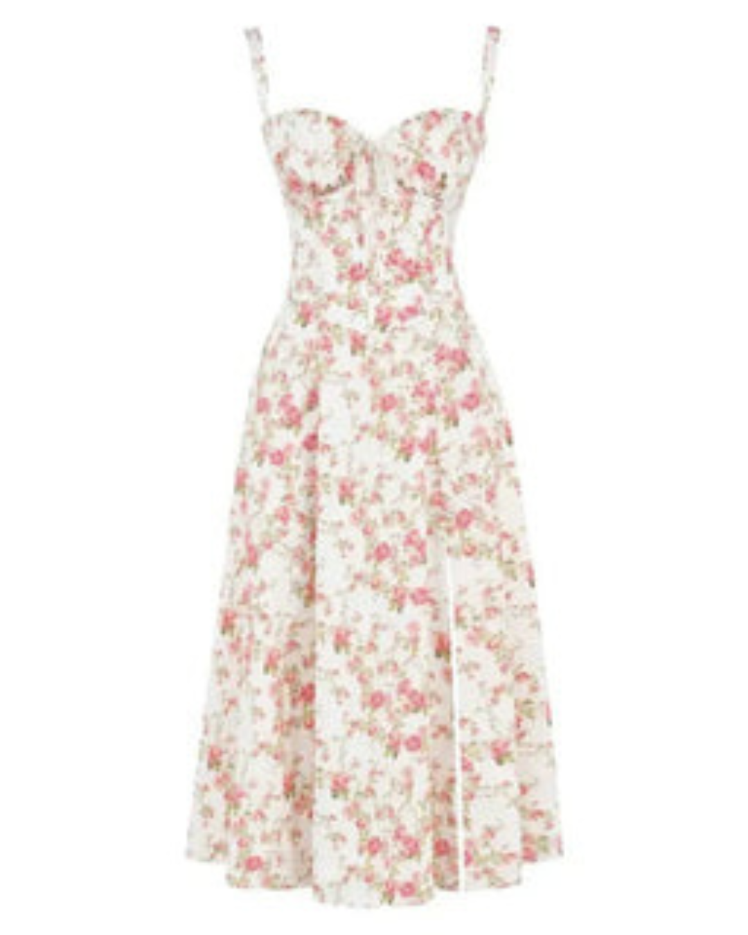 Women's Floral Wedding Guest Wrap Maxi Dress
