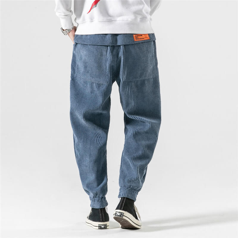 Loose Fit Trousers - Tapered Jogger Style