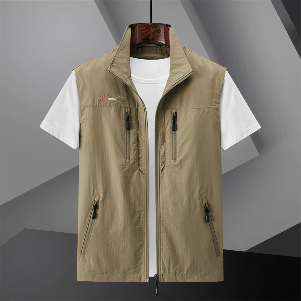 Men's Zip Up Vest
