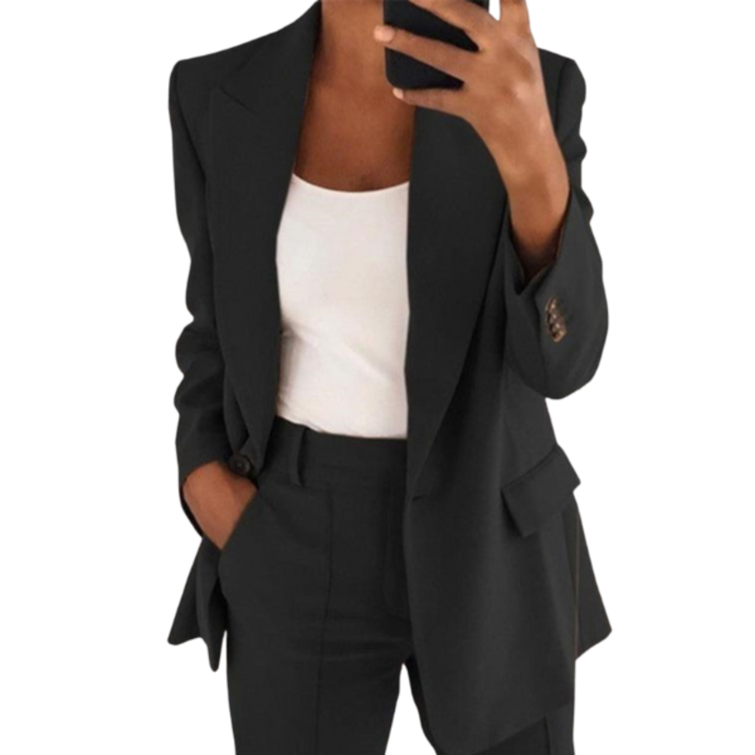 Women's Co Ord Blazer and Trouser Set