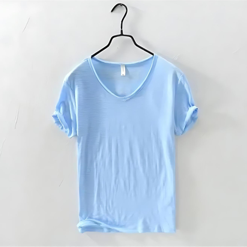 Men's Casual V-Neck T-Shirt