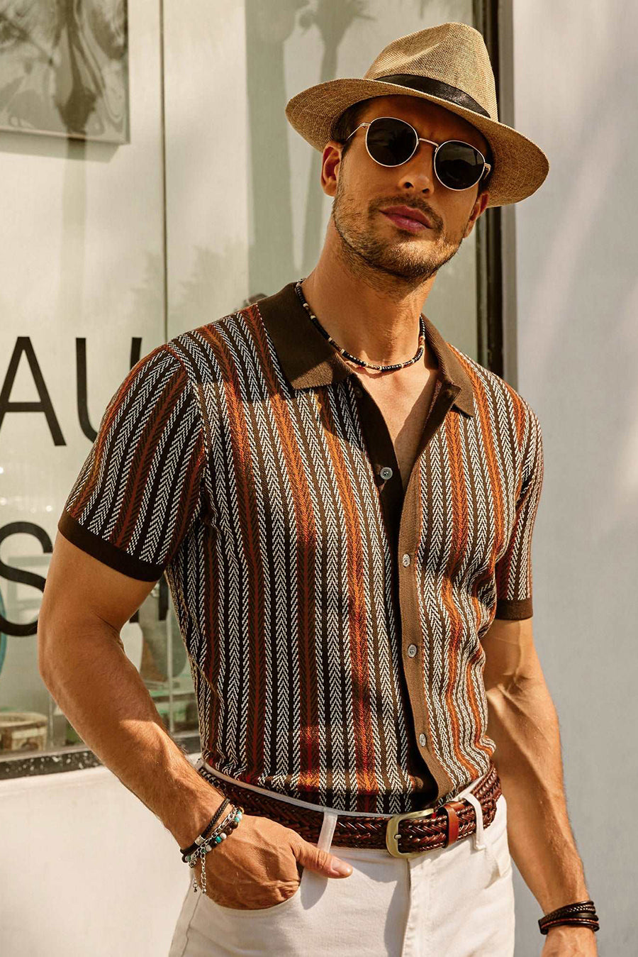 Men's Vintage Short Sleeve Shirt