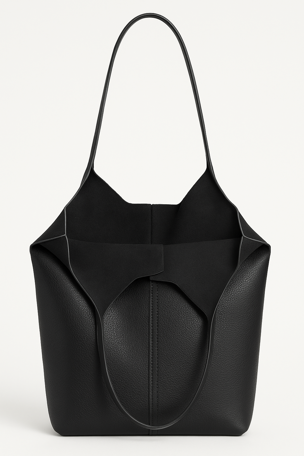 Tote Bag - Minimalist Structured Handle Design