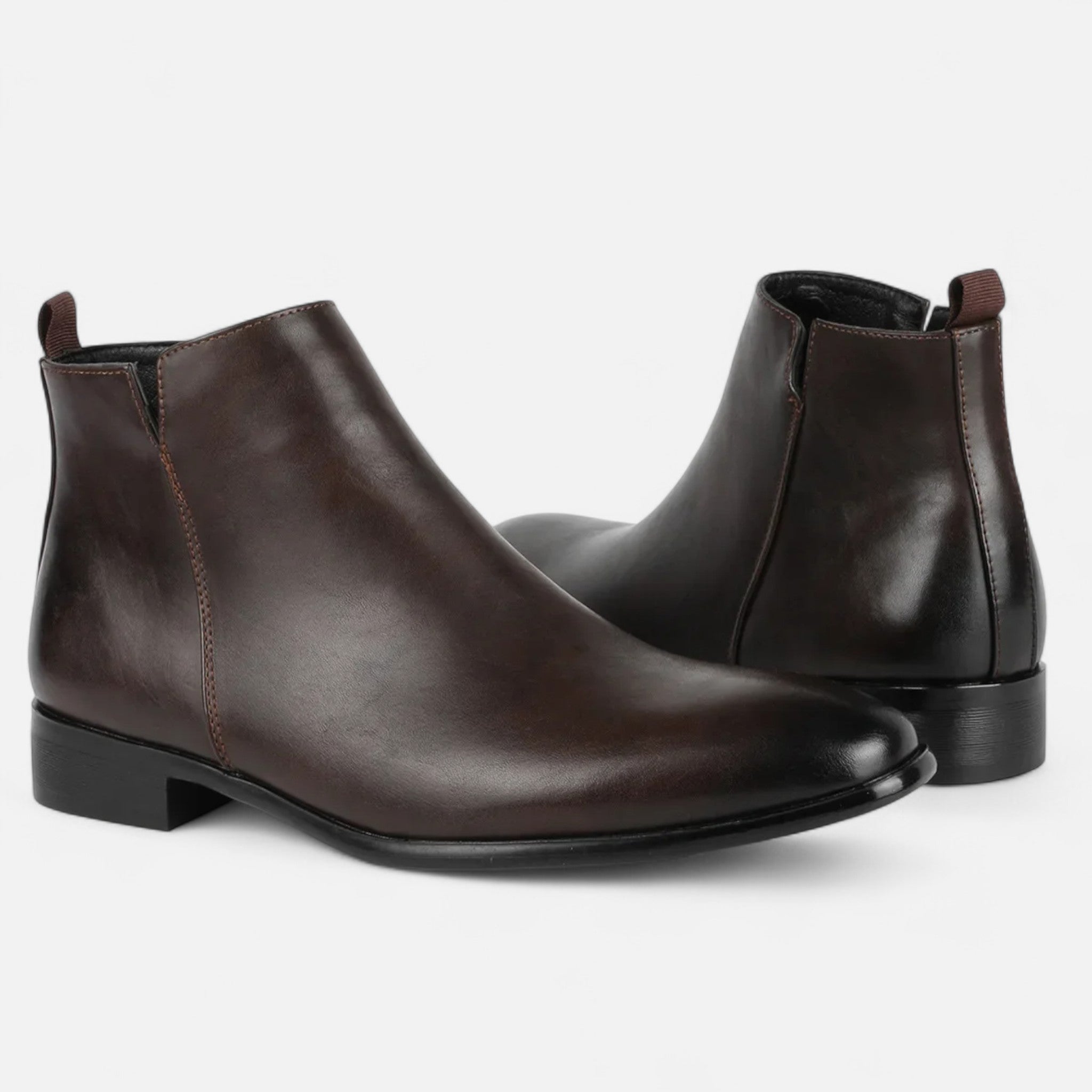 Men’s Chelsea Boots | Square Toe Dress Ankle Boots