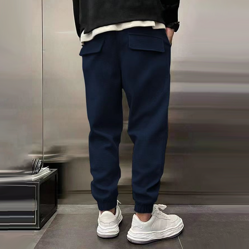 Relaxed Fit Joggers - Drawstring Waist