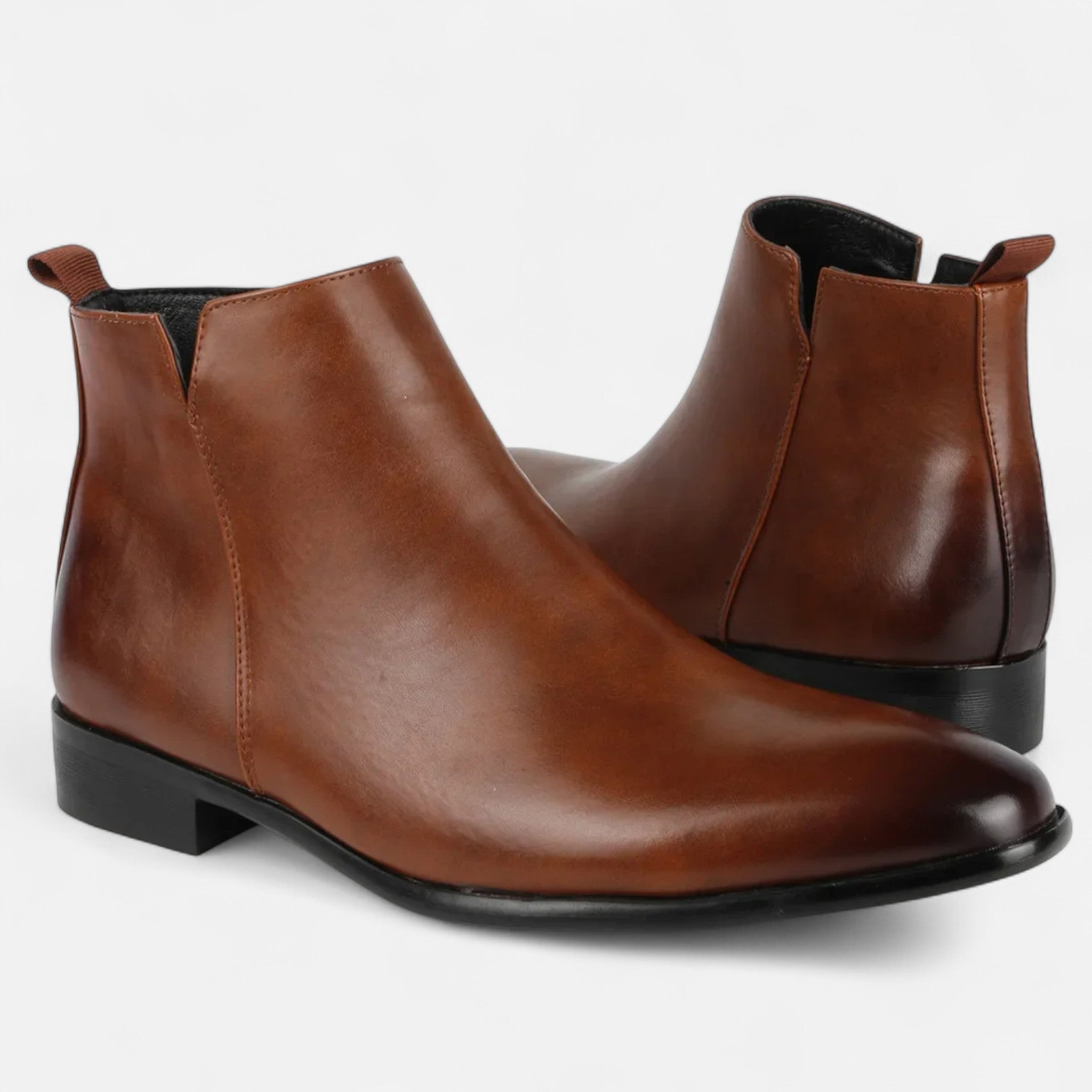 Men’s Chelsea Boots | Square Toe Dress Ankle Boots