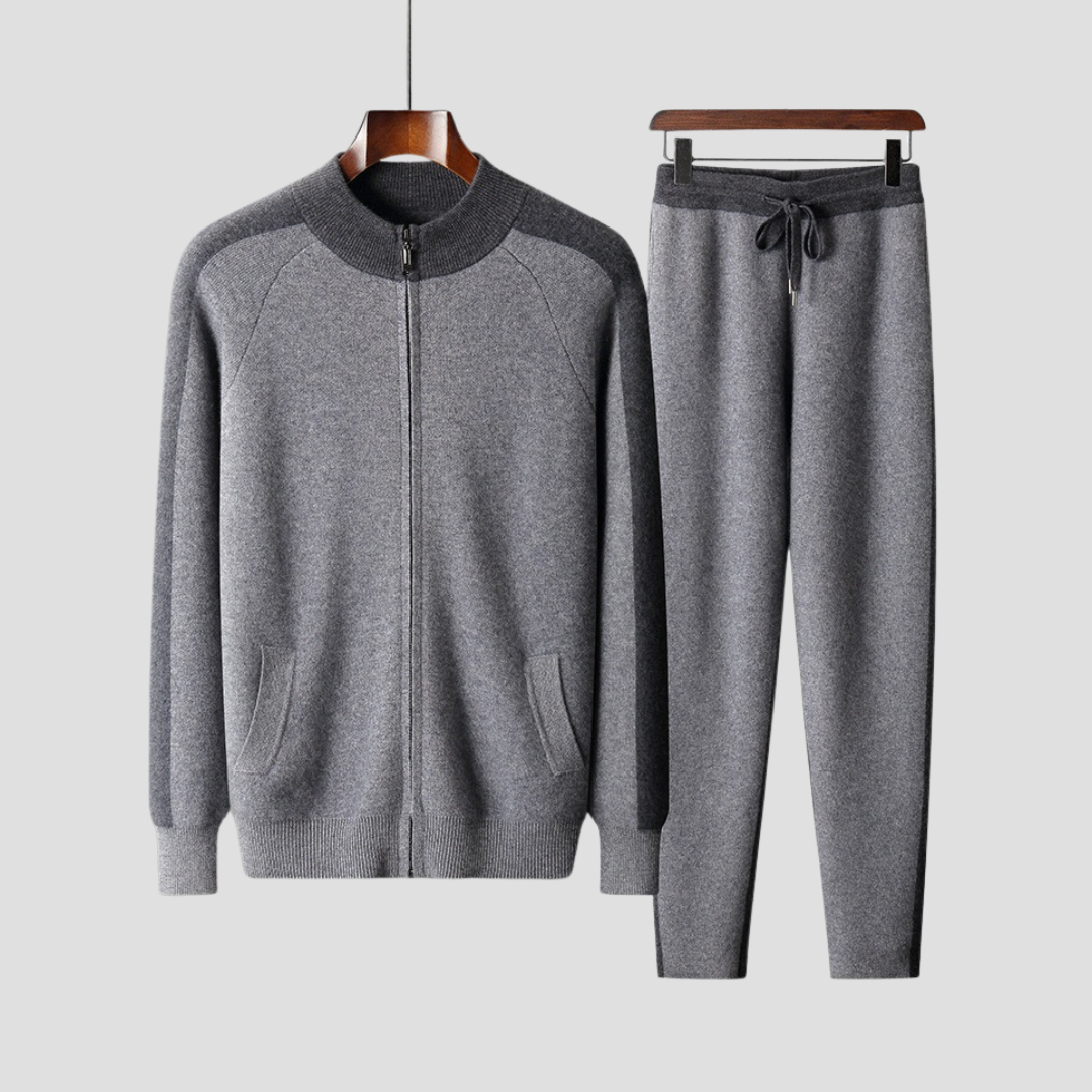Men’s Zip Up Tracksuit Set | Jacket And Joggers