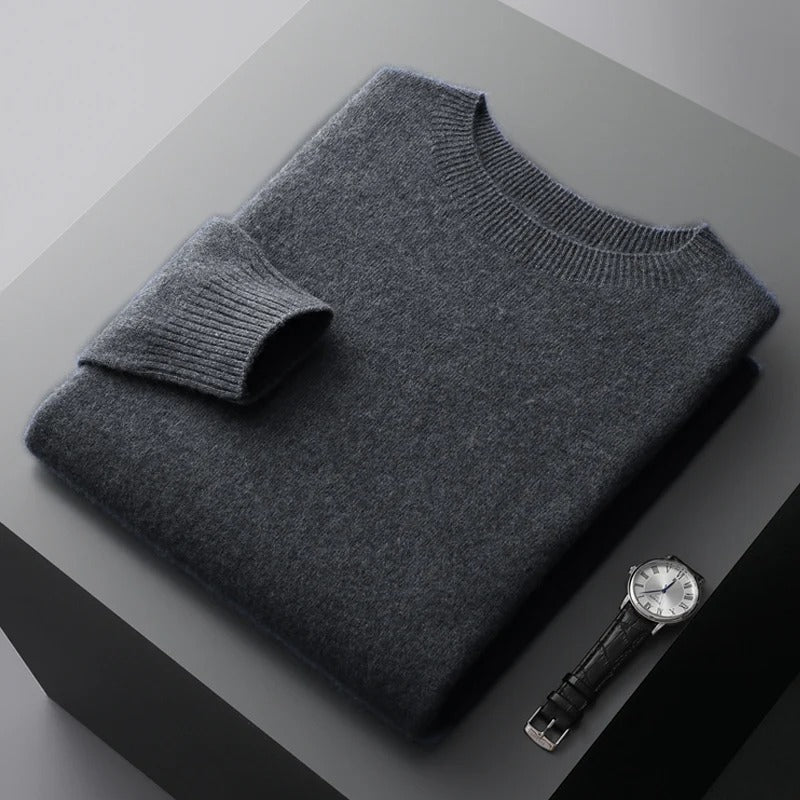 Crew Neck Jumper | Classic Long Sleeve Pullover