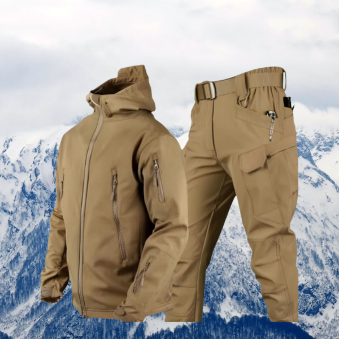 Ski Suit Set | Hooded Jacket with Trousers