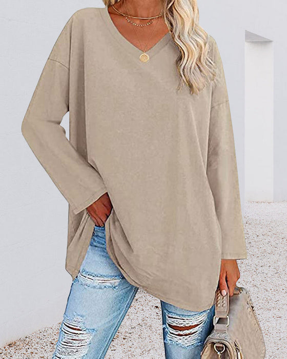 Chantal – the refined long-sleeve blouse