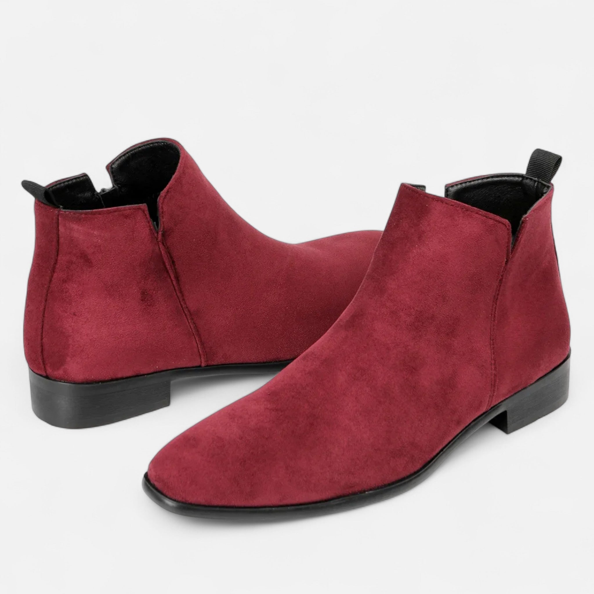 Men’s Chelsea Boots | Square Toe Dress Ankle Boots