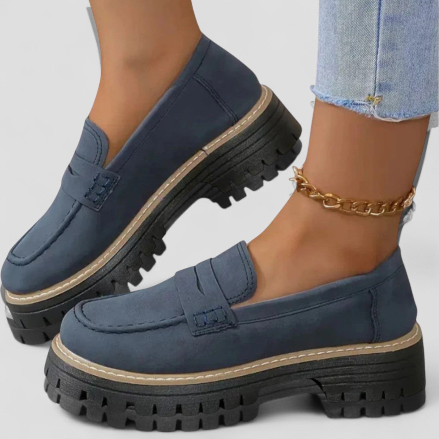 Loafers | Chunky Sole Slip On Design