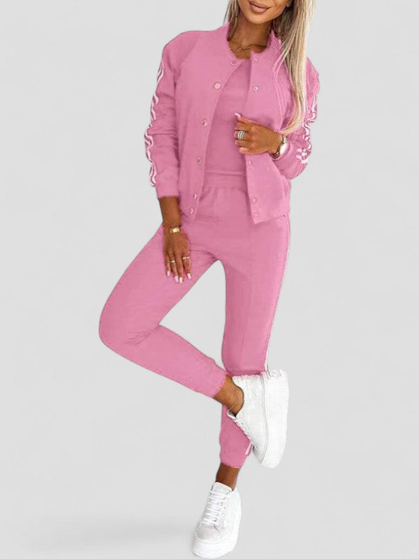 Tracksuit Set - Zip Jacket with Jogger Trousers