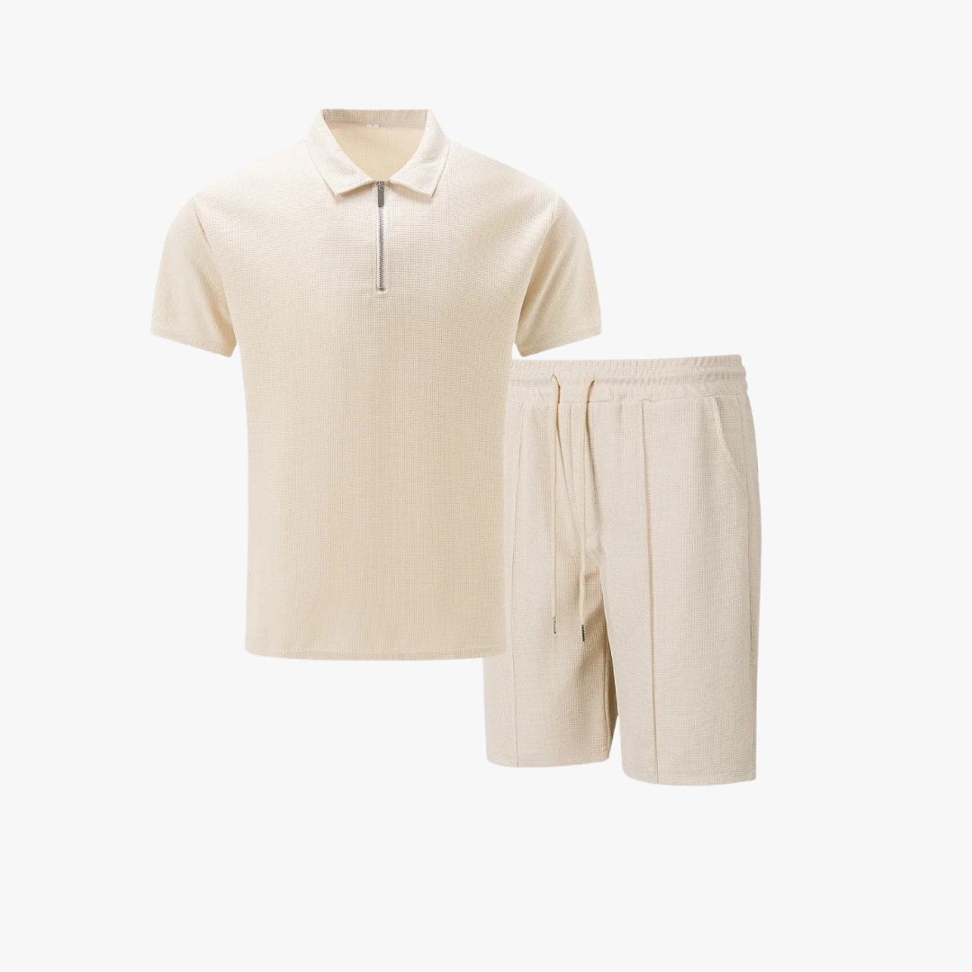 Men's Two Piece Matching Shorts and Shirt