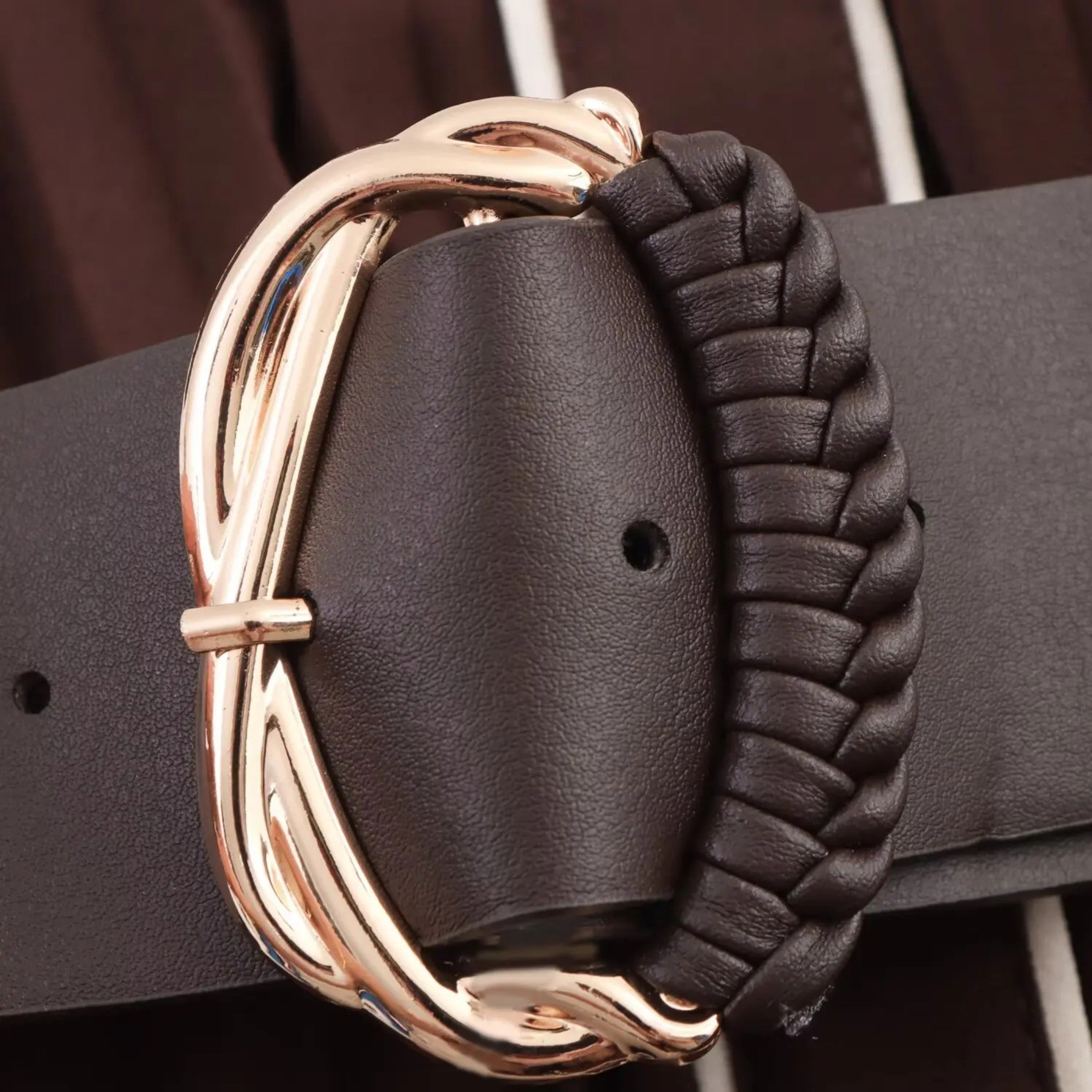 Women’s Chiffon Dress | Pleated Midi Shirt Dress With Belt