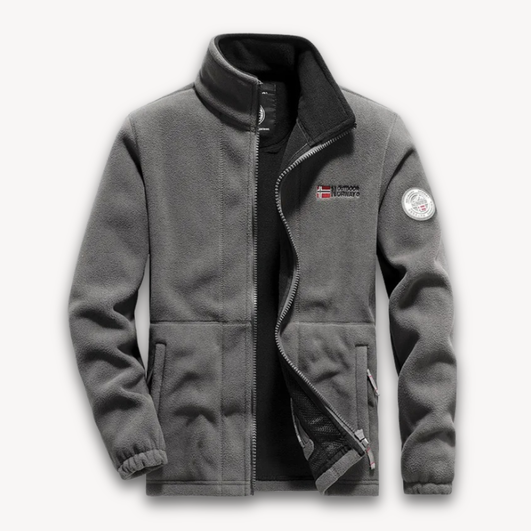Fleece Jacket - Full Zip with High Collar