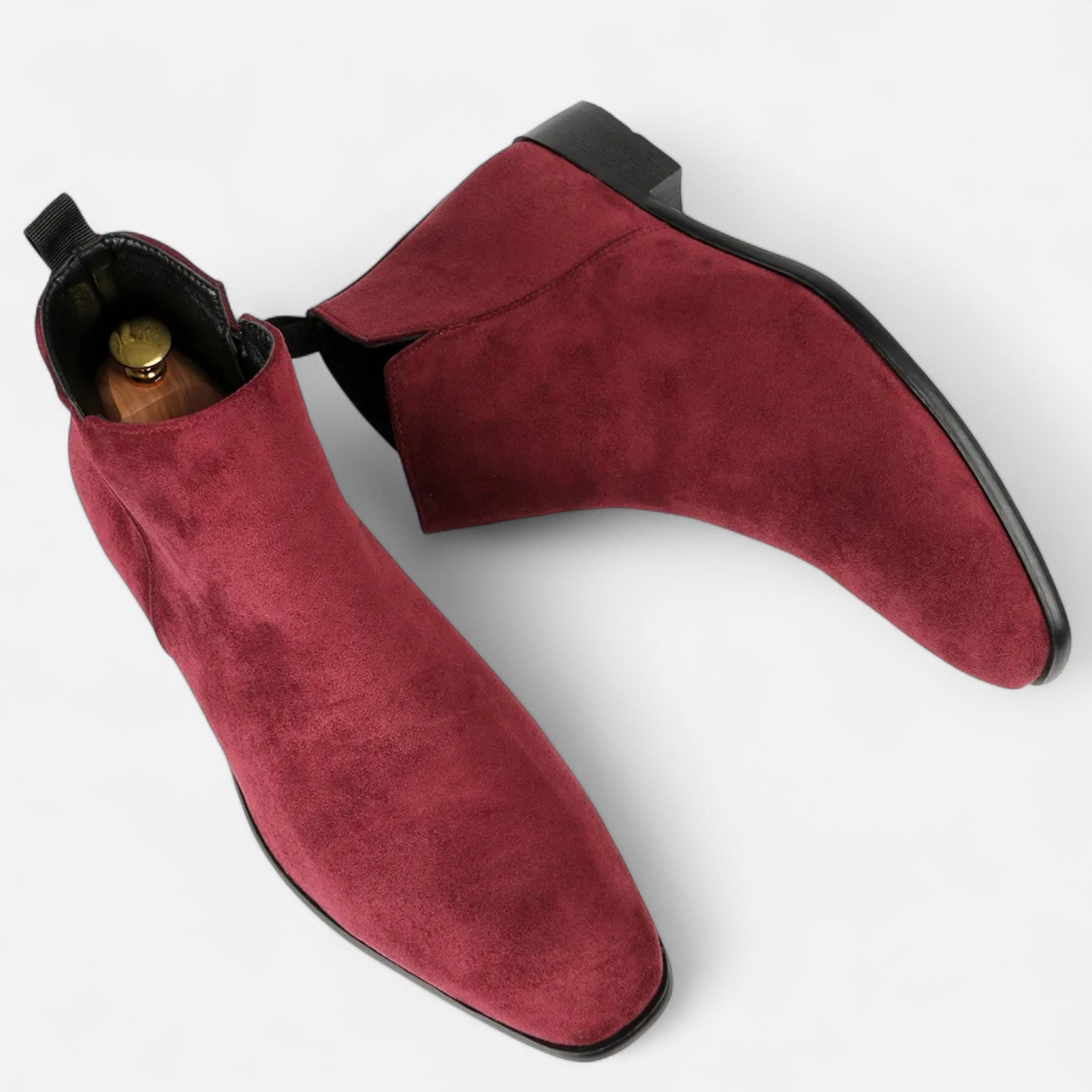 Men’s Chelsea Boots | Square Toe Dress Ankle Boots