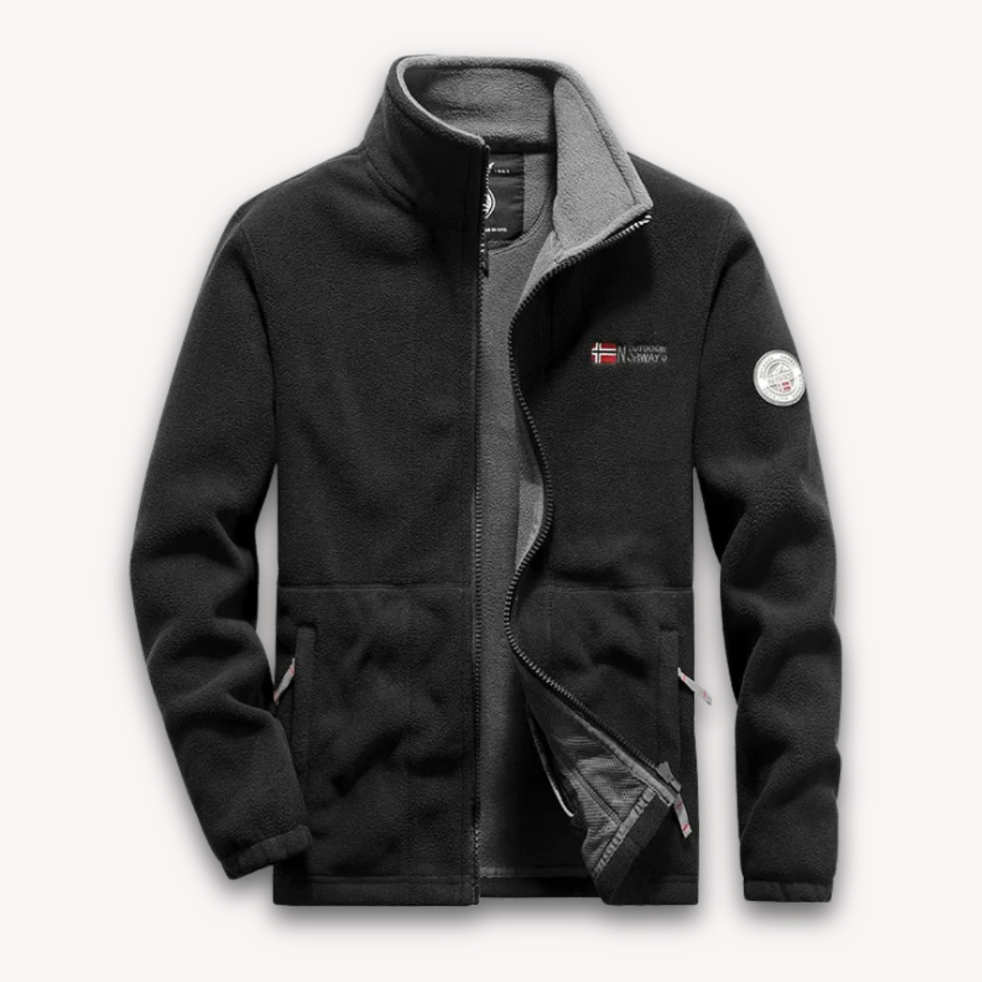 Fleece Jacket - Full Zip with High Collar