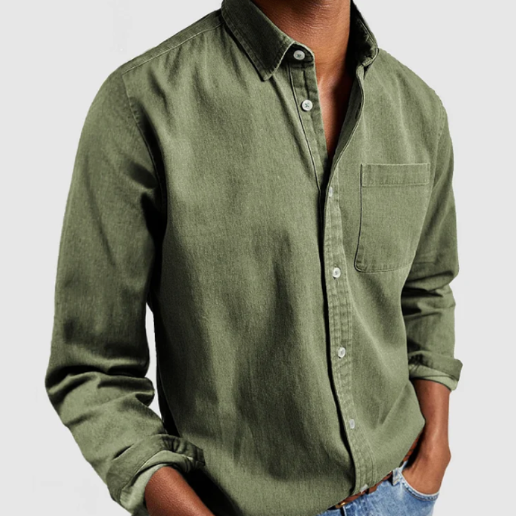 Men's Long Sleeve Casual Shirt