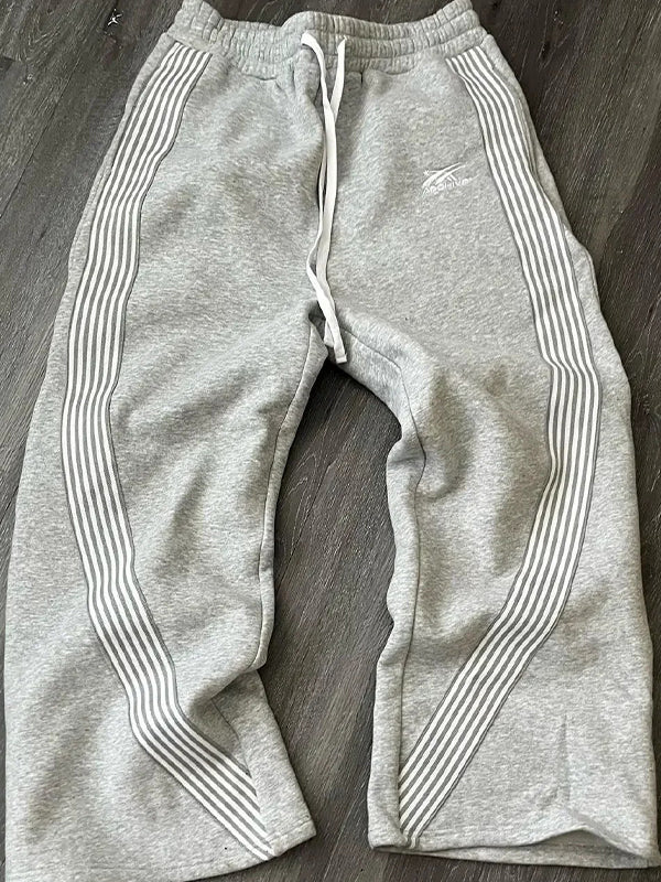 Oversized Sweatpants | Drawstring Waist Wide Leg