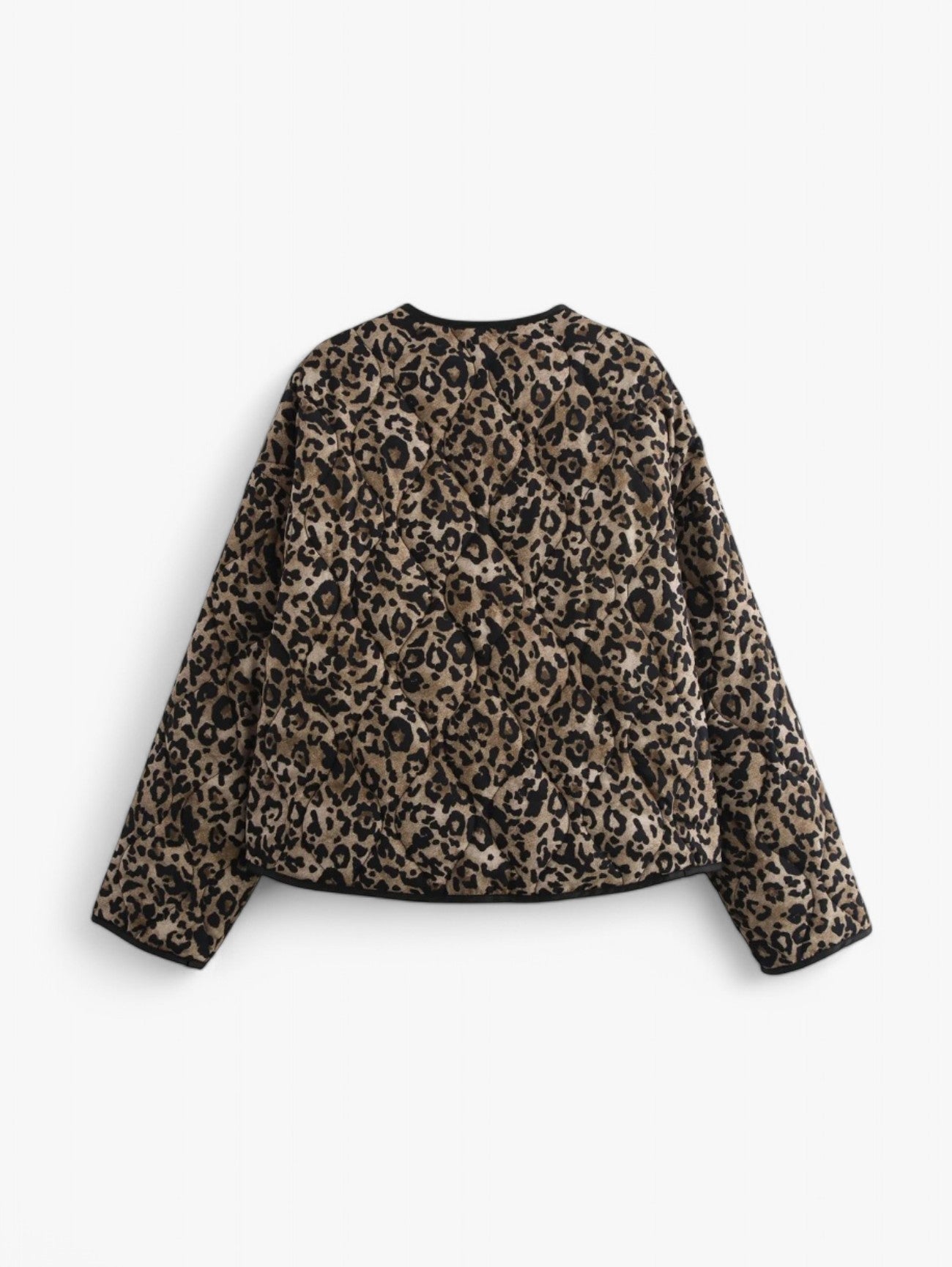 Women’s Quilted Puffer Coat Print Jacket