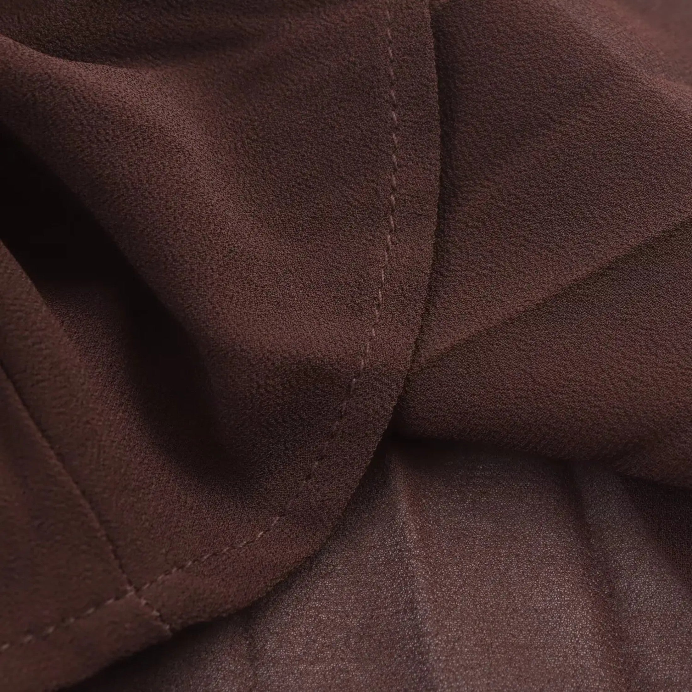 Women’s Chiffon Dress | Pleated Midi Shirt Dress With Belt