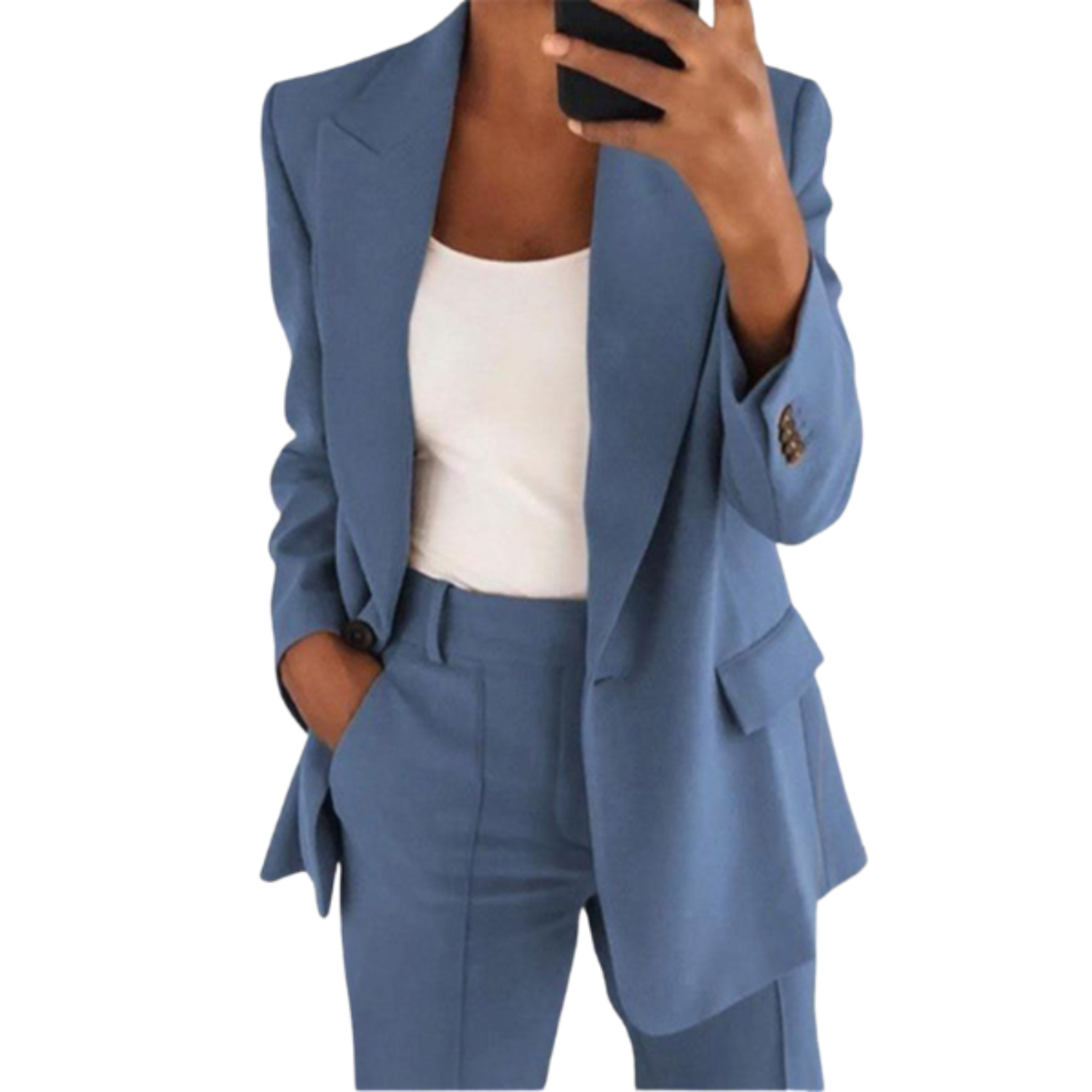Women's Co Ord Blazer and Trouser Set