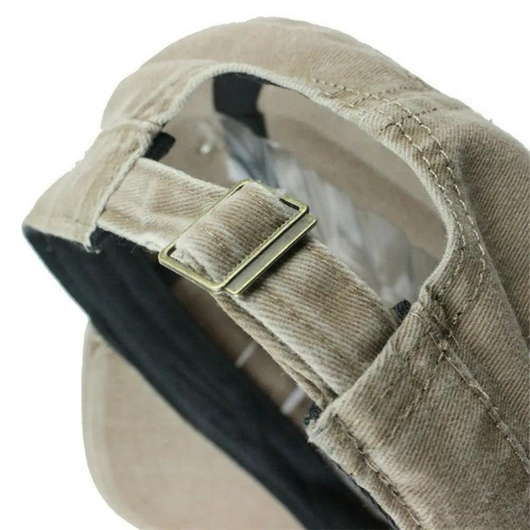Military Cap - Classic Cadet Style with Curved Brim