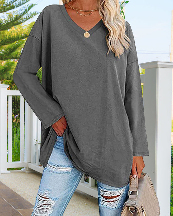 Chantal – the refined long-sleeve blouse