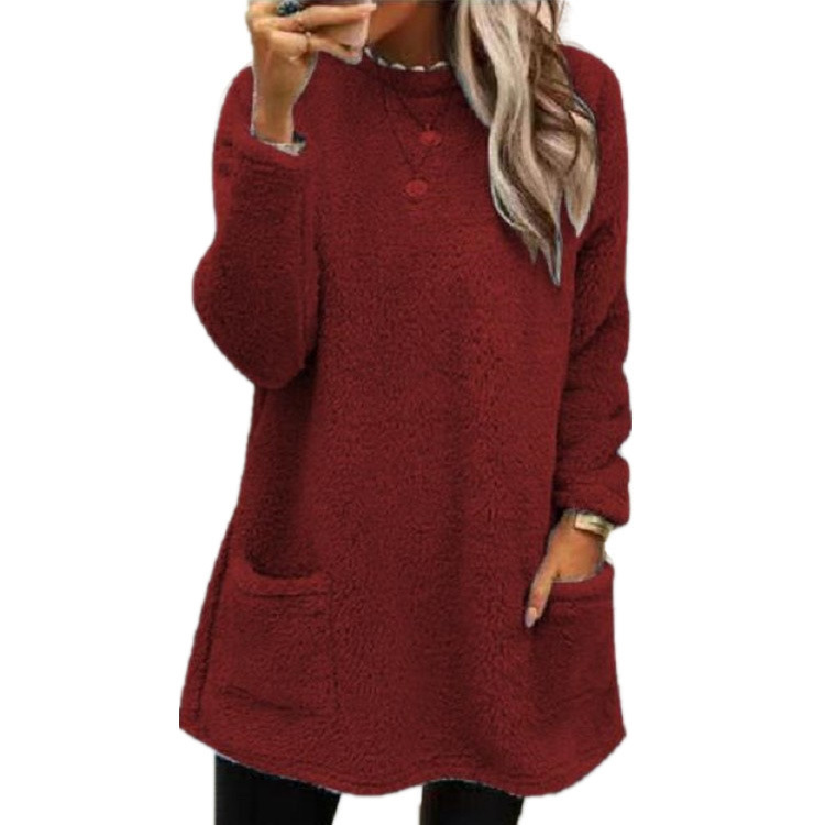 Longline Jumper | Relaxed Fit with Pockets