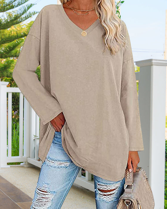 Chantal – the refined long-sleeve blouse