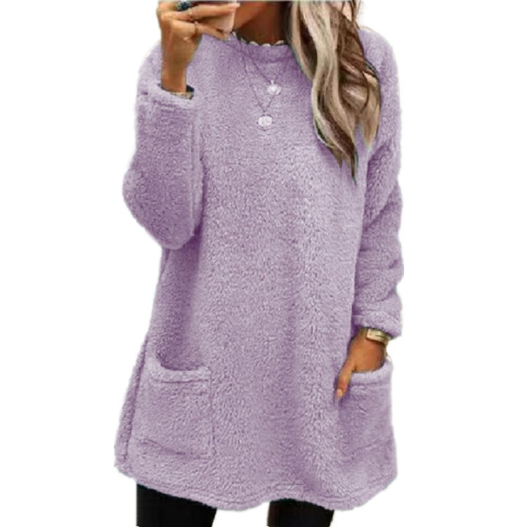 Longline Jumper | Relaxed Fit with Pockets