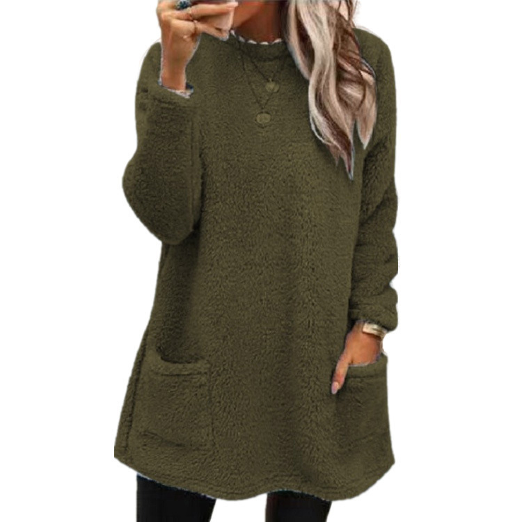 Longline Jumper | Relaxed Fit with Pockets