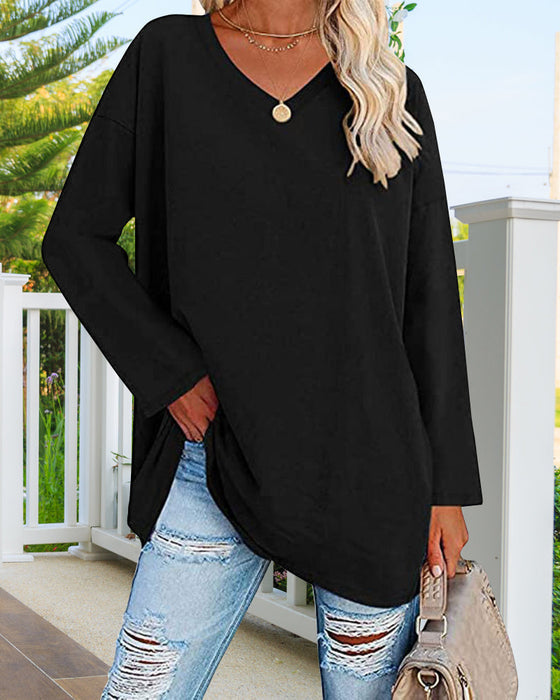 Chantal – the refined long-sleeve blouse