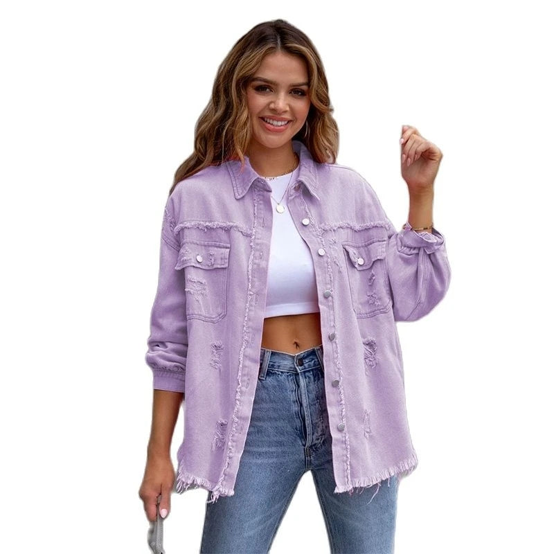 Celeste | Denim Jacket with Chic Design and Versatile Style