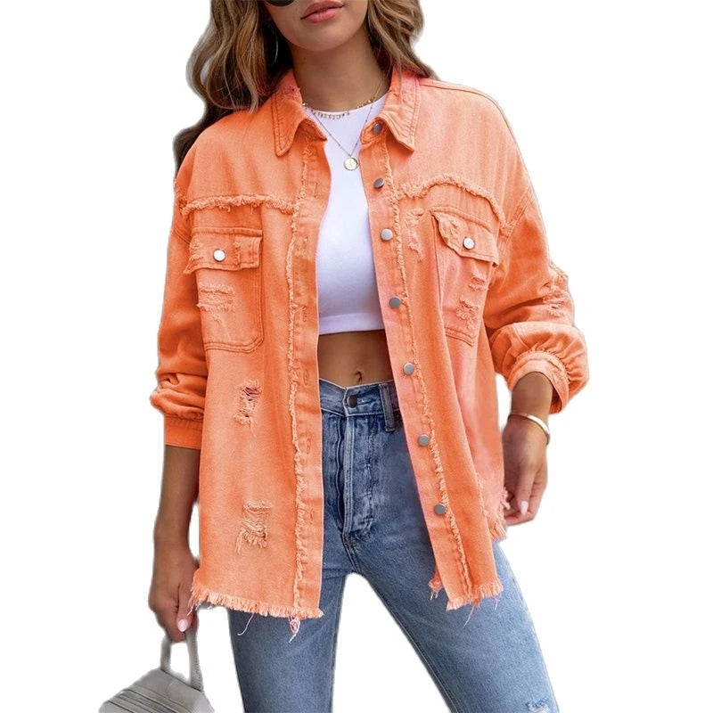 Celeste | Denim Jacket with Chic Design and Versatile Style