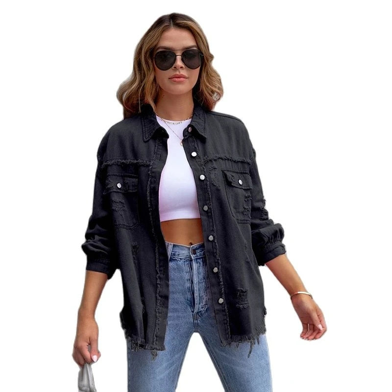 Celeste | Denim Jacket with Chic Design and Versatile Style