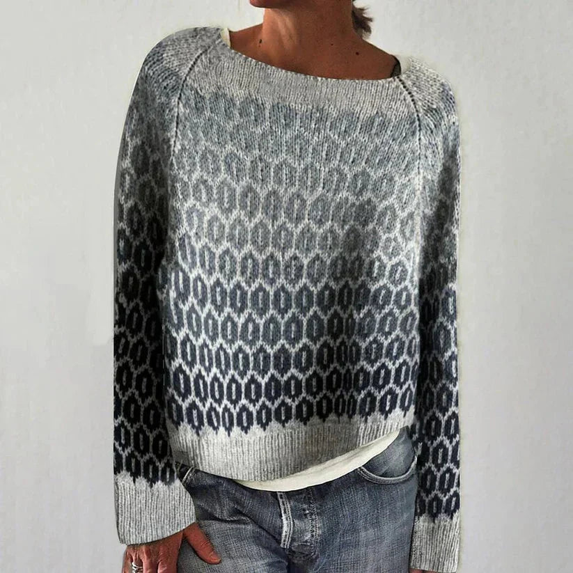 Celeste | Grey Sweater - Stylish & Timeless Elegance for Every Occasion