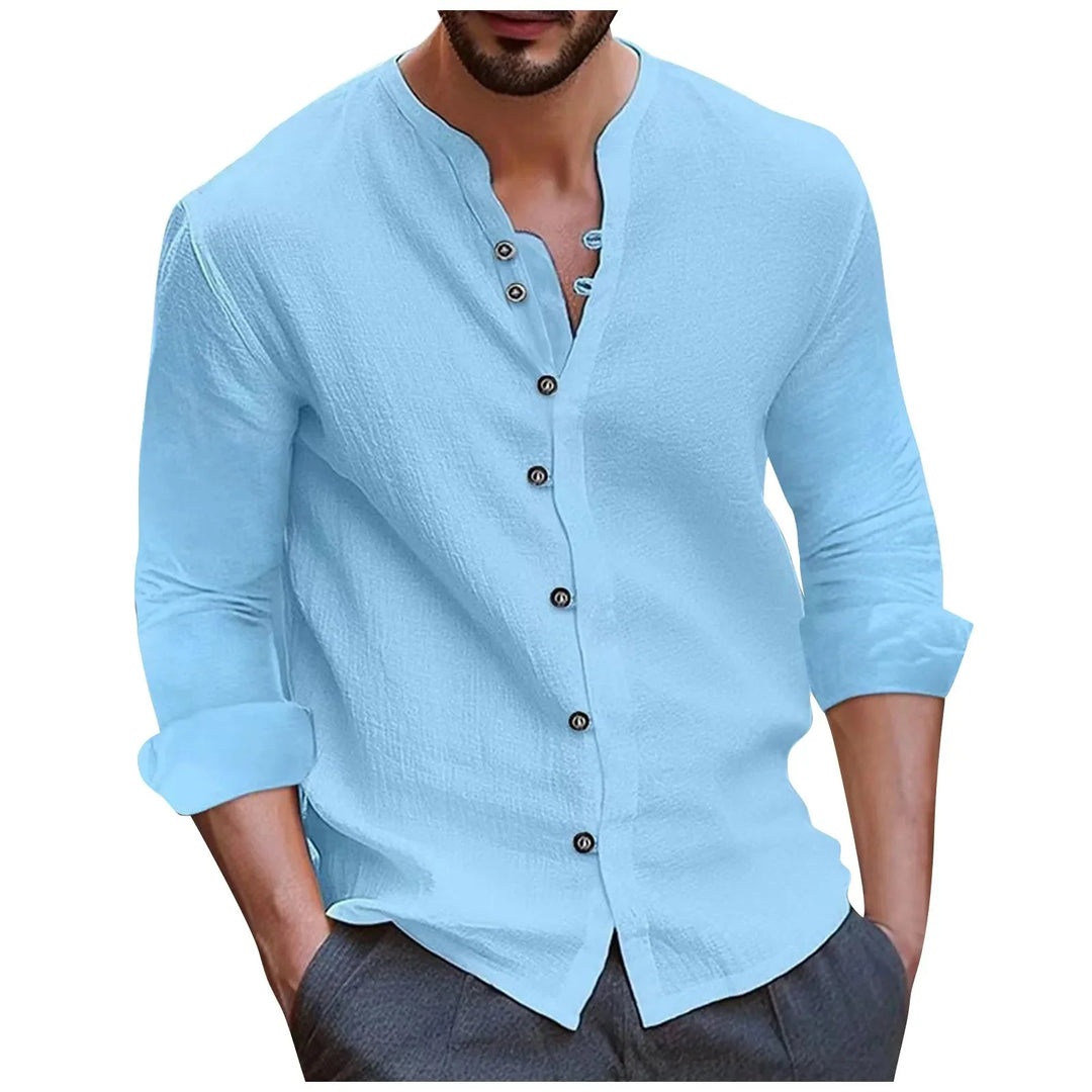 Malcolm | Elegant Cotton Shirt with Breathable Comfort