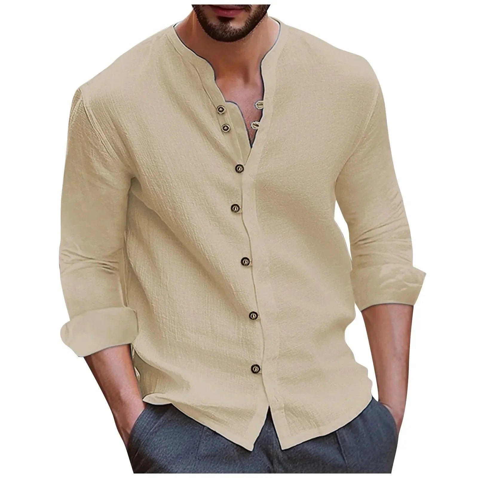 Malcolm | Elegant Cotton Shirt with Breathable Comfort